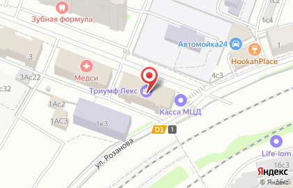 Цветочная фантазия на 3-м Хорошевском проезде на карте
