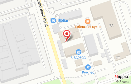 Магазин фурнитуры для мебели Фурни Торг на Автозаводской улице на карте