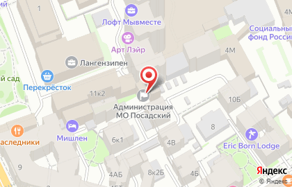 Муниципальное образование муниципальный округ Посадский в Санкт-Петербурге на карте