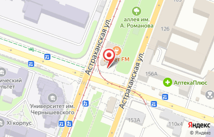 Бистро Помидор Love на улице Московская, 156Б на карте