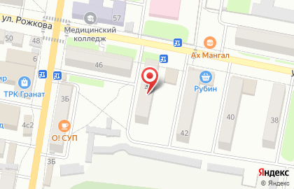Квартирное бюро в Оренбурге на карте