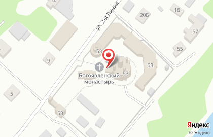 Храм Богоявления Господня в Мотовилихинском районе на карте