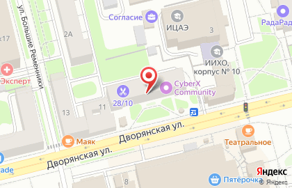Аптека Планета Здоровья на Дворянской улице, 5к1 на карте