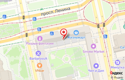 Клининговая компания БЕЛЫЙ КОТ в Октябрьском районе на карте