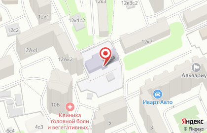 Школа №201 с дошкольным отделением в Старопетровском проезде на карте