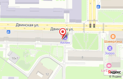 Продовольственный магазин Эмра на карте