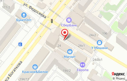 Кондитерская лавка в Октябрьском районе на карте