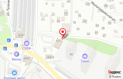 Центр найма официальный партнер Яндекс.Такси в Первореченском районе на карте