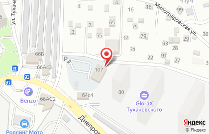 Транспортная компания Первое городское такси на карте