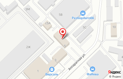 Торговая компания в Екатеринбурге на карте