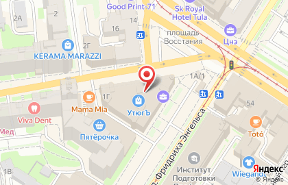 Типография Новая Астея на улице Демонстрации на карте