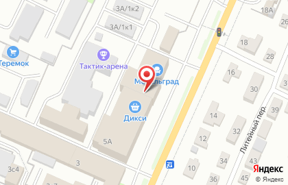 Праздничное агентство Русский фейерверк-Брянск на Литейной улице на карте