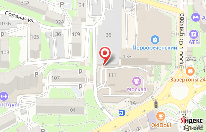 Центр массажа Расцветай на Хабаровской улице на карте