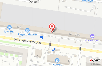 Торгово-сервисный центр Юзер в Автозаводском районе на карте