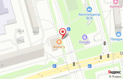 Ресторан быстрого питания KFC в Северном Орехово-Борисово на карте