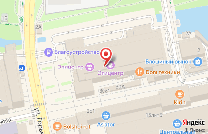 Магазин ювелирной бижутерии Sasha на улице Профессора Баранова на карте