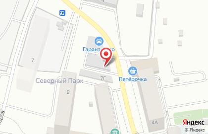 Автосервис Автоман на улице Василия Жуковского на карте