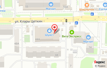 Банкомат Кузнецкий в Пензе на карте