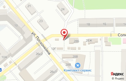 Магазин Знаменское мясо и молоко в Котовске на карте