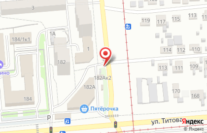 Автостоянка в Новосибирске на карте