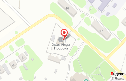 Храм Илии пророка с. Тюшево на карте