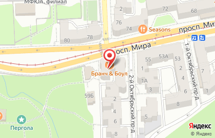 Туристический проект На Грани на карте