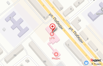 Взрослая поликлиника, Котовская центральная районная больница на карте