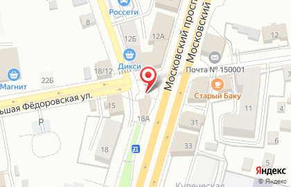 Добрая пекарня на Московском проспекте на карте