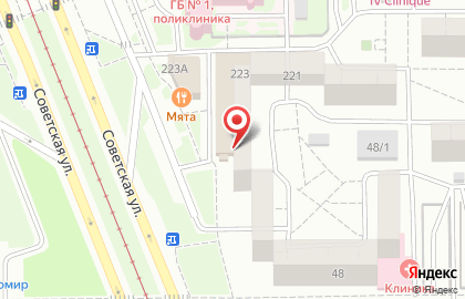 Рит Спорт в Орджоникидзевском районе на карте