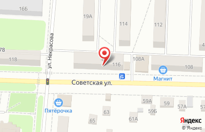 Магазин Мир цветов на Советской улице на карте