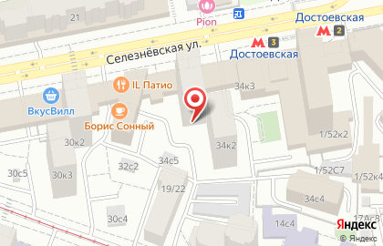 Каприз на Селезнёвской улице на карте