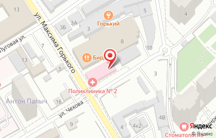 Краевая клиническая больница на улице Чехова на карте