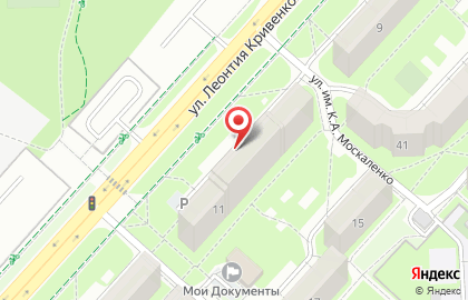 Кухни Энли на карте