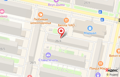 Студия красоты Nogtikavkaz на улице Тухачевского на карте