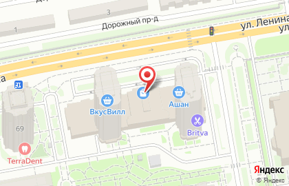 Сервисный центр YourMobile на улице Ленина на карте