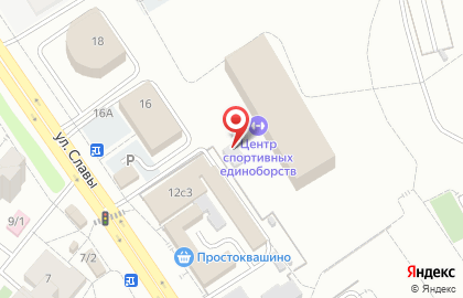 Автостоянка в Красноярске на карте