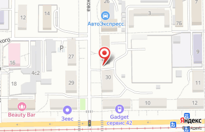 Новокузнецкое протезно-ортопедическое предприятие на карте