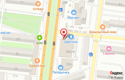 Супермаркет Покупочка на улице Савушкина на карте