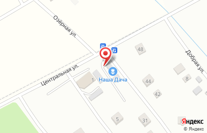 Магазин Наша Дача на Светлой улице на карте