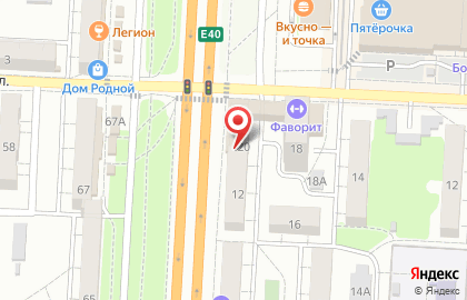 Салон мебели Мебельград в Кировском районе на карте