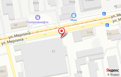 Компания по продаже пиломатериалов на улице Петра Мерлина на карте