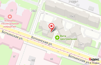 Универсам РеалЪ на Боткинской улице на карте
