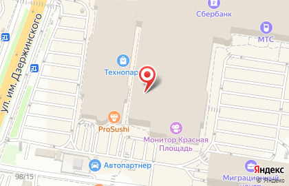 Пекарня Хлебные истории в ТЦ Красная Площадь на карте