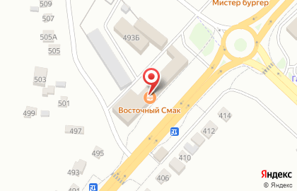 Кафе быстрого питания Восточный Смак на Корочанской улице на карте