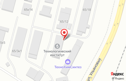 ООО Экоресурс на улице Ульяновых на карте