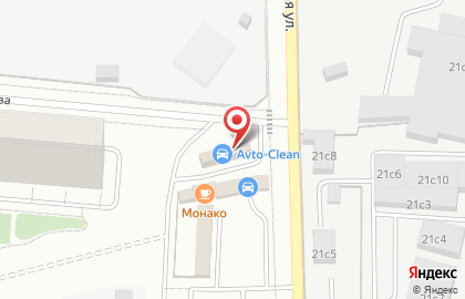 Мойка самообслуживания Avto-Clean на карте