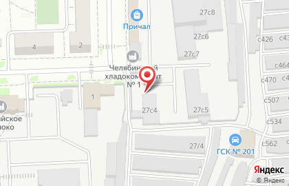 Фиера, филиал в Челябинске на карте