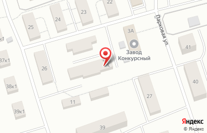 Детский сад общеразвивающего вида №4 на Парковой улице на карте