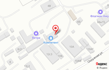 Торгово-производственная компания сайдинга для дома из фиброцемента Компетент на карте