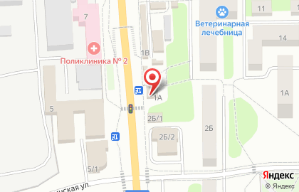 Продуктовый магазин Валентина в Ликино-Дулёво на карте